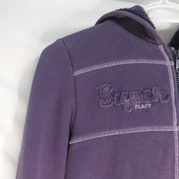 CHILDREN'S PLACE | large, kids 10/12 girls | Super Star Place Zip-Up Hoodie - Picture 4 of 15